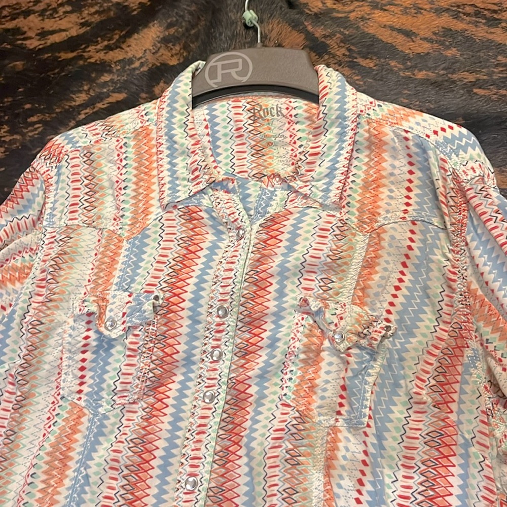 Wrangler Rock 47 Pearl Snap XXL